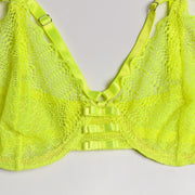 Sasha Lime Green Lace Set-No Stocking
